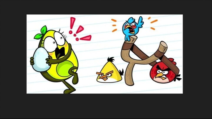 (RARE LOST MEDIA FOUND) Avocado Couple vs Angry Birds Episode