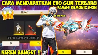 🔥FREE FIRE❗CARA DAPAT EVO GUN FAMAS DEMONIC GRIN & EMOTE 2 JUTA !! DI BIKIN GRATIS KAH ?