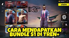 CARA MENDAPATKAN BUNDLE SEASON 1 FF DI EVENT TREND+ TERBARU FREE FIRE | BUSHIDO BUNDLE SEASON 1