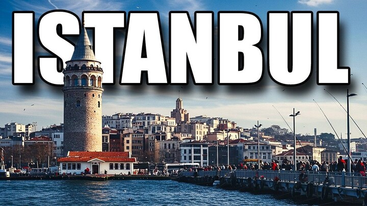 An IMMERSIVE Istanbul Walk 4K Eminönü, Galata Bridge & Galata Tower Tour