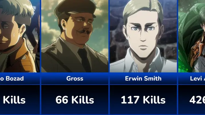 Attack On Titan Kill Count ( Eren Number 2 )