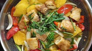 ăn chay như vầy còn gì bằng. mì căn ống rất ngon.