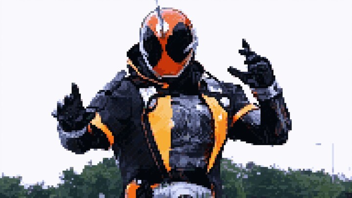 [Pixel Music] Kamen Rider Ghost Theme Song - "I Think, So I Am"