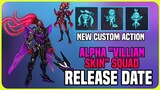 Release Date Alpha General Void "VILLIAN SKIN" Squad | Alpha & Selena Villian Skin | MLBB