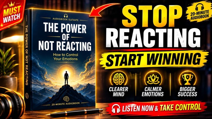 The Power of Not Reacting_ How to Master Your Emotions (Audiobook)