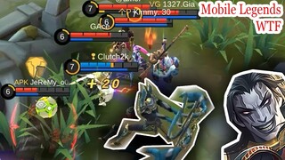 WTF Mobile Legends Funny Moments |300 IQ KHUFRA Lucu