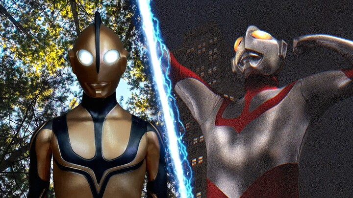 [Special effects short film] I actually found a scrapped version of the leather suit version of Ultr