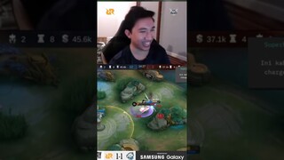 REAKSI STREAMER LIHAT ANGELA BRUSKO SOLO KILL FANNY