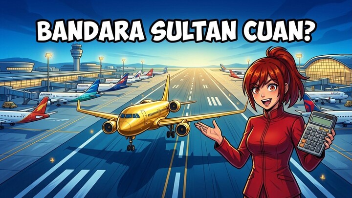 Bandara Sultan: Pesawat Emas, Cuan Tipis