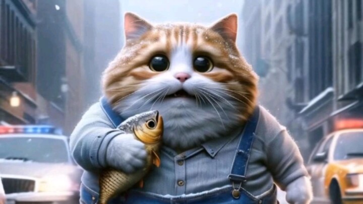 Meow Meow wants to eat fish