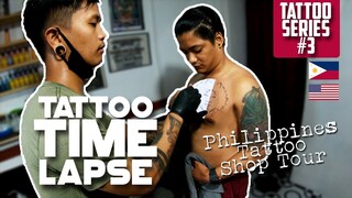 Philippines Tattoo Shop Tour:  Mark Aries Mesiano Garcia- Time Lapse