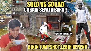 SOLO SQUAD COBAIN SEPATU JORDAN BERSAYAP, BIKIN LOMPATAN SEMAKIN INDAH!!