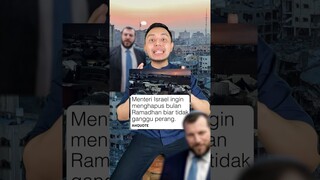 Menteri Israel mau HAPUS bulan Ramadhan? Yang bener aje #shorts