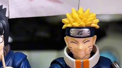 Naruto Ichiraku Ramen Restaurant Scene Model