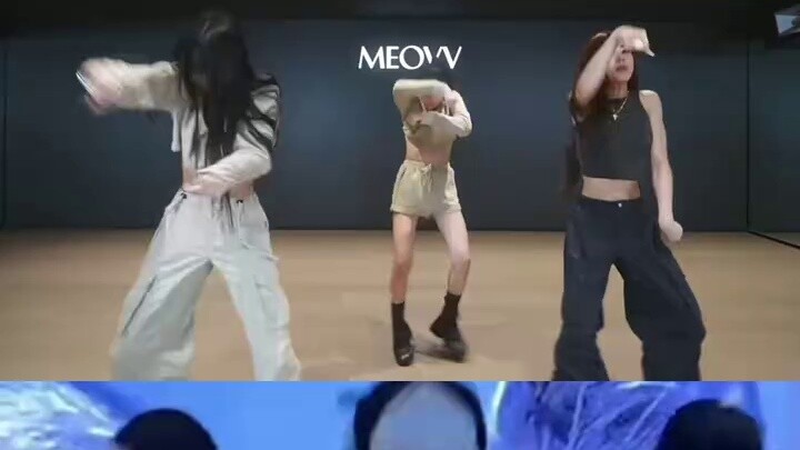 Lagu debut MEOVV adalah MEOW versi guru koreografi VS versi anggota / Aku sangat menyukai koreografi