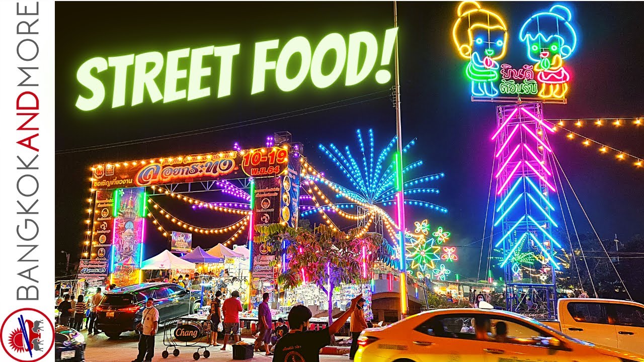 Amazing Thai STREET FOOD Festival BANGKOK Thailand - Bilibili