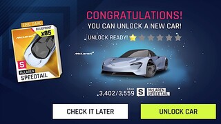 McLaren Speedtail New STARWAY Car Unlocked - Asphalt 9: Legends