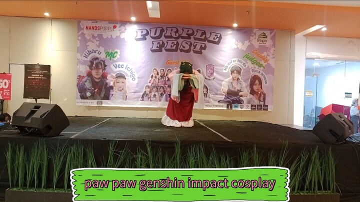 paw paw genshin impact cosplay