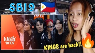 SB19 performs "Bazinga" in Wish Bus 107.5 || They're Back! Kings are Back!! || Reaction