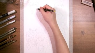 【手绘】全程高能！配合BGM食用更佳~