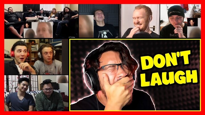 Markiplier - Try Not To Laugh Challenge #8 REACTION MASHUP