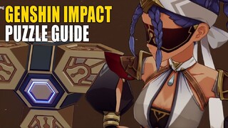 Genshin Impact: Golden Slumber - Lost In Sands Puzzle Walkthrough