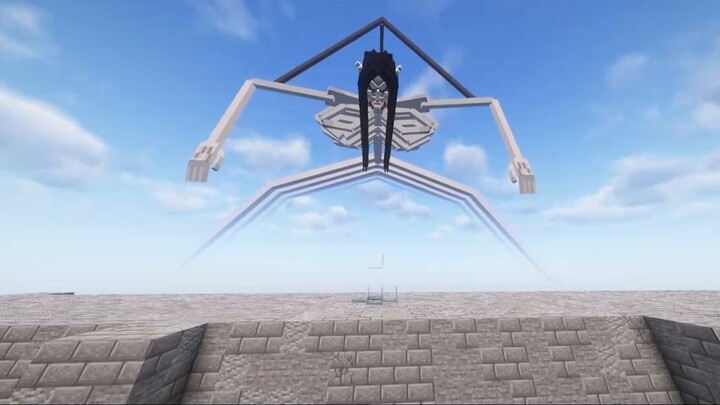 Transform into the [Founding Titan] and launch the [Rumbling] in MC?! Minecraft Attack on Titan Supe