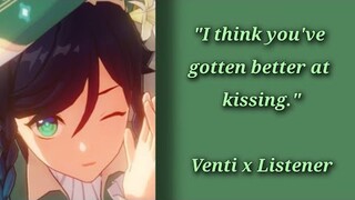 Discussing wedding plans with Venti! [M4A] Venti x Listener (Slight kissy kissy)