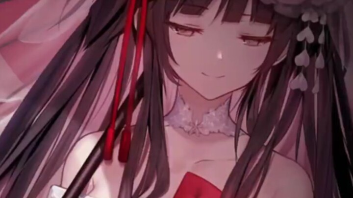 I met an extremely beautiful woman at the shrine. Chinese and Japanese subtitles and audio (it seems