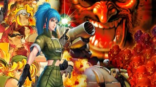 Metal Slug XX, nhân vật mạnh nhất Lianna, sát thương do dao cầm tay gây ra giống như da bò và tia sé