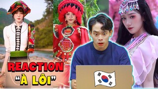 NGƯỜI HÀN REACTION TREND "À LÔI" | MẮT CHỮ A MỒM CHỮ O TỪ ĐẦU ĐẾN CUỐI !?