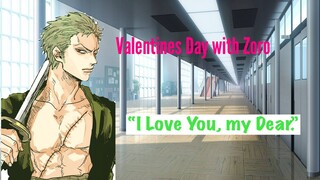 💝🎧💝Valentine's Date with Zoro-Senpai [ASMR/One Piece] [Valentine's Day] [Love Confession]💝🎧💝