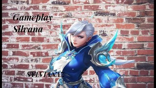 {Gameplay Mlbb}~Silvana jungler🤔Mari kita coba