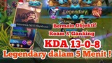 Road To Top Hayabusa Indonesia.. Hayabusa Perfect KDA Roam & Ganking Stenly Hayabusa Gameplay