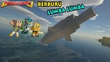 BoBoiBoy Ice, Spongebob & Upin Ipin Tangkap Lumba Lumba - Minecraft BoBoiBoy & Upin Ipin Mod