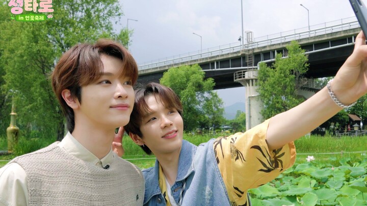 【NCT】Menikmati bunga teratai sambil berfoto 📸 | SUNGTARO di Festival Bunga Teratai