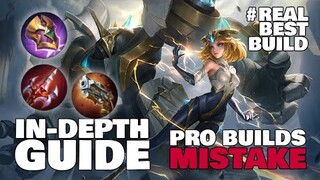 Edith Real Best Build // Top Globals Items Mistake // “MLBB Edith” Mobile Legends