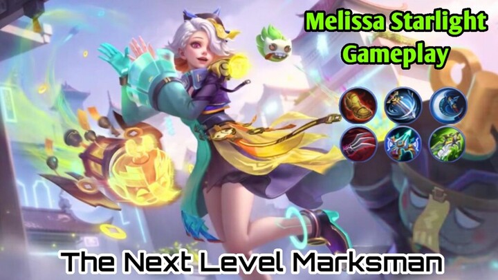 Spesial Natal Melissa Starlight Gameplay | MLBB MOBILE LEGEND
