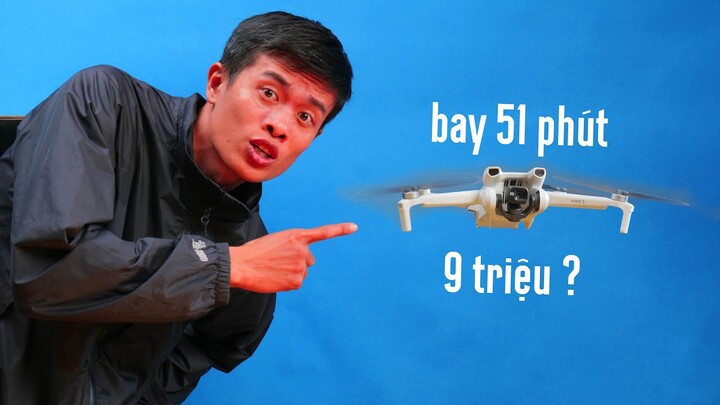 DJI Mini 3 - flycam siêu nhỏ bay được 51 phút