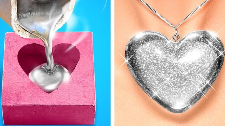Trái tim mới bằng đá | Ý tưởng làm đồ trang sức cho đồ handmade dành cho tất cả các ngôi sao