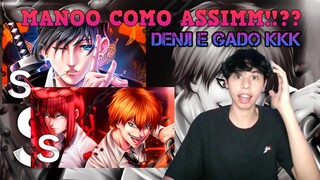 REACT Aki Hayakawa Demônio do Futuro | Makima vs Denji (Chainsaw Man) Seu Gosto é Muito Bom | Sting