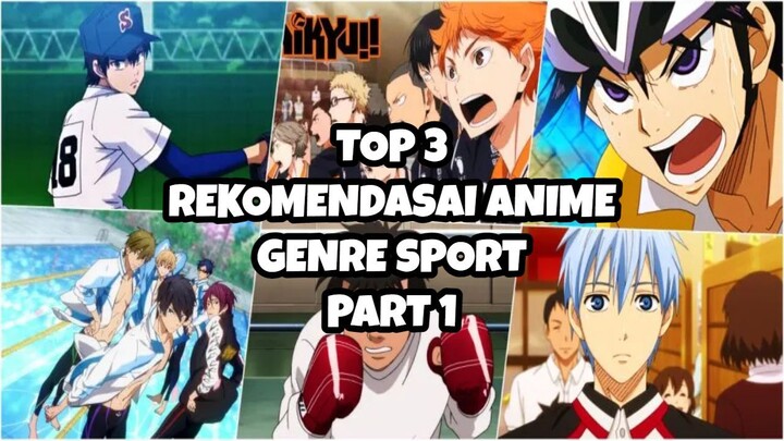 TOP 3 REKOMENDASI ANIME GENRE SPORT PART 1