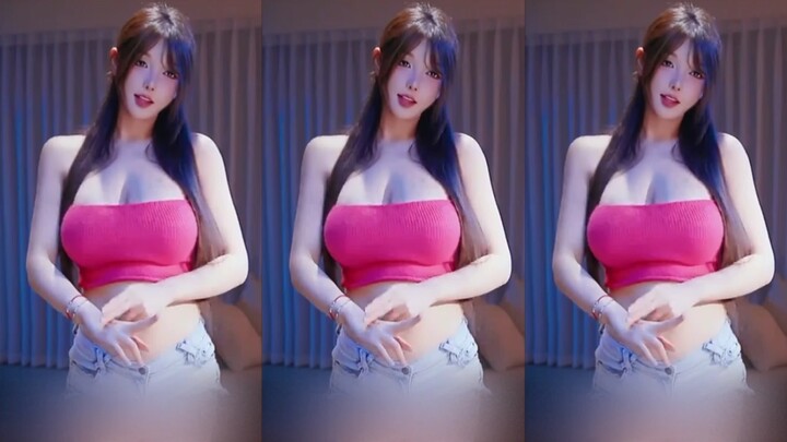 Mina (｡･ω･｡)ﾉ♡ Two big pendulums Phut, swing the big hammer Hon, hammer the big swing