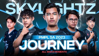 PMPL SOUTH ASIA 2023 JOURNEY | WWCD MOMENTS | SKYLIGHTZ GAMING VIDEO