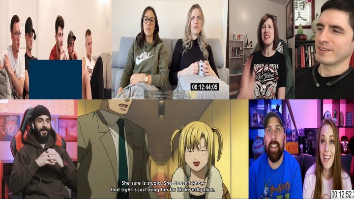 DEATH NOTE  EPISODE 33 REACTION MASHUP!!