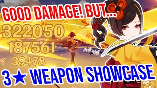 C0 Chiori HITS HARD! But has issues… 3★ Weapon Showcase! Genshin Impact