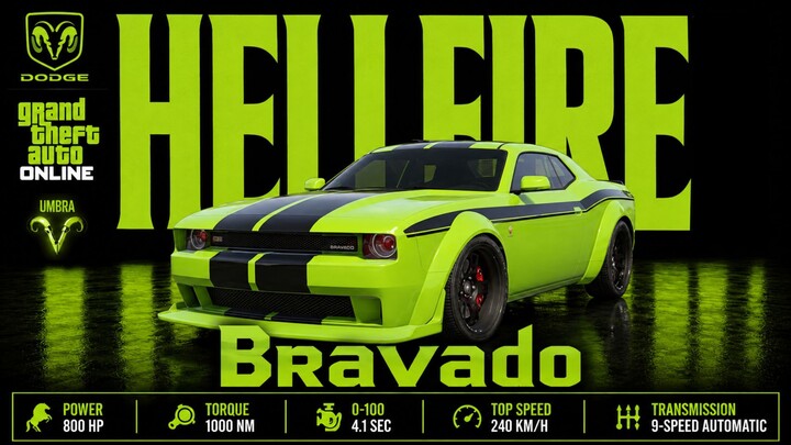 Which do you prefer, Green or Red ? Bravado HellFire GTA 5 OnLine