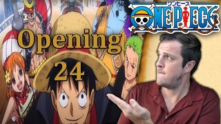 One Piece Opening 24 WE ARE  1000 Special Reaction