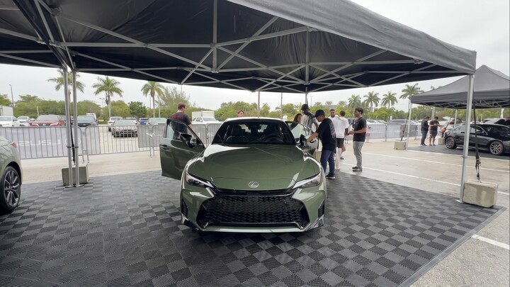 2027 Lexus IS350 in Nori Green Pearl