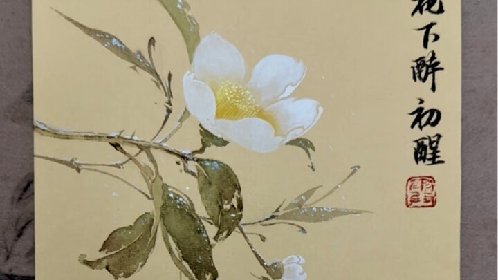 Camellias can’t understand white roses—when the north wind blows, it can’t reach the southern hills’